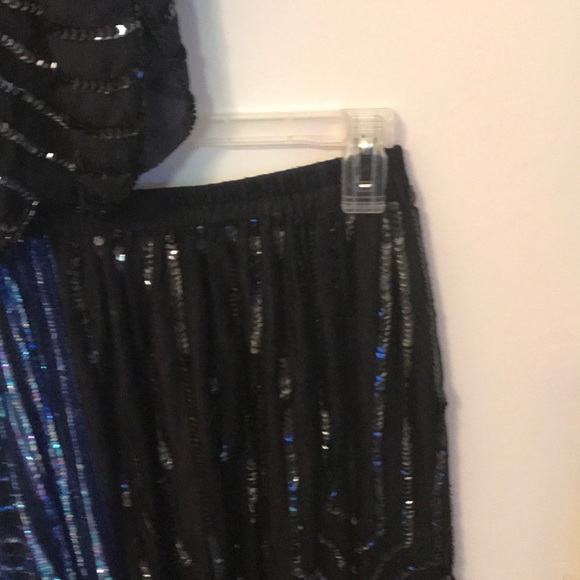 Vintage Pure Silk Beaded 2 Piece - Picture 5 of 8